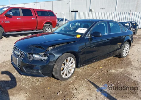 2013 Audi A4 2.0T Premium from USA, damaged, VIN WAUFFAFL9DN036372